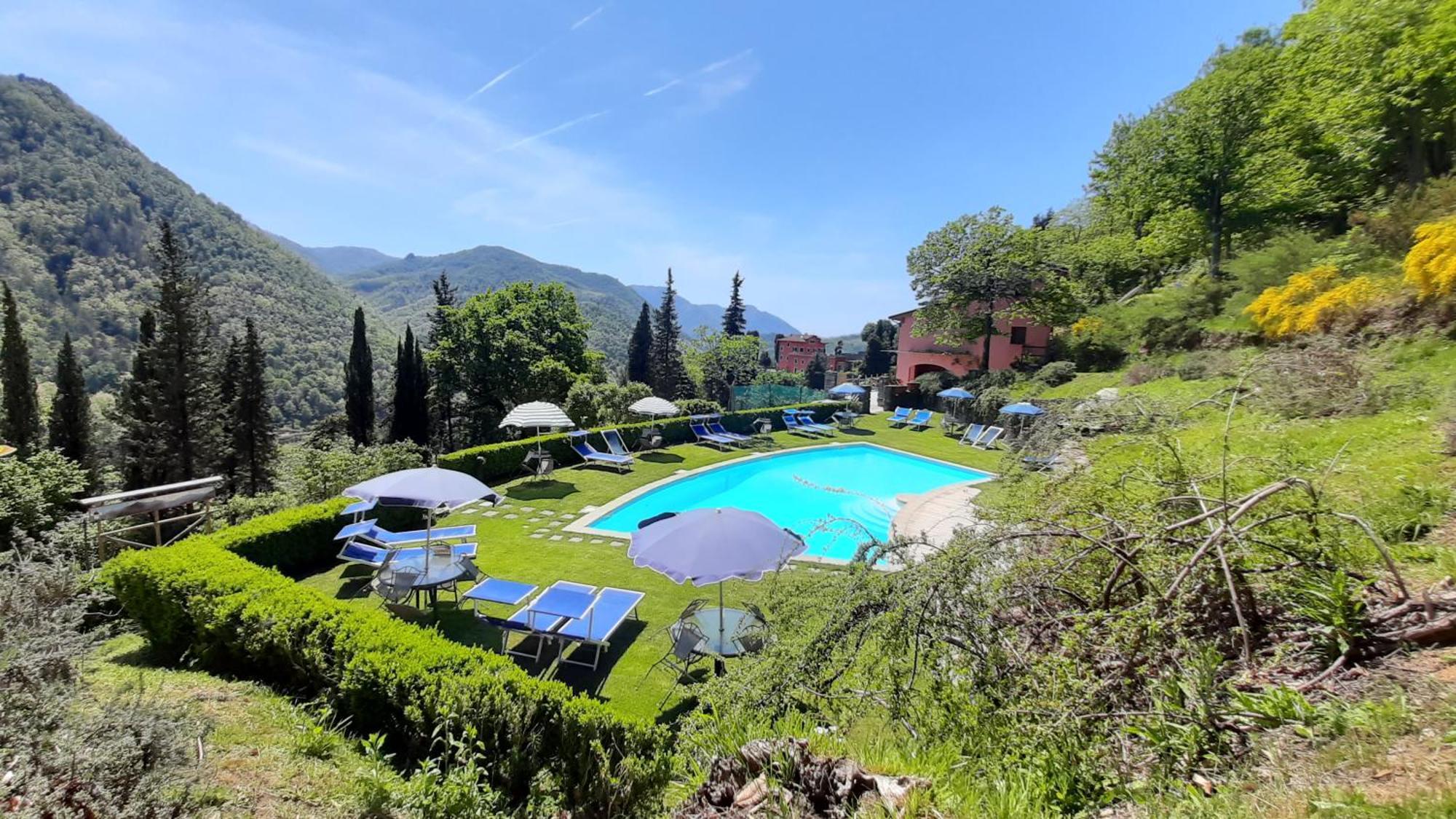 Agriturismo La Torre Bagni di Lucca Eksteriør bilde